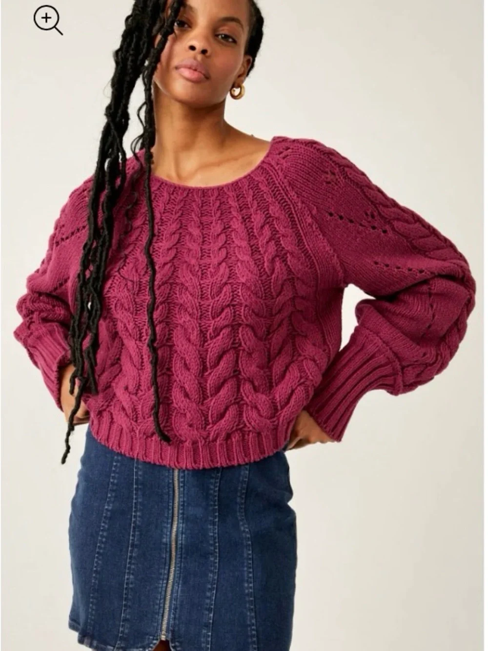 Free People Sandre Pullover XL